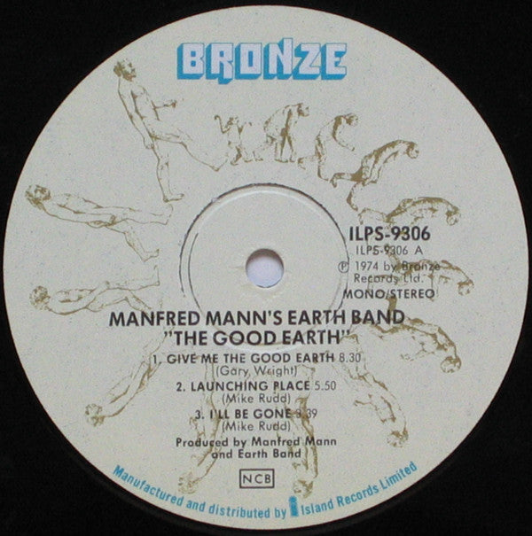 Manfred Mann's Earth Band : The Good Earth (LP, Album)