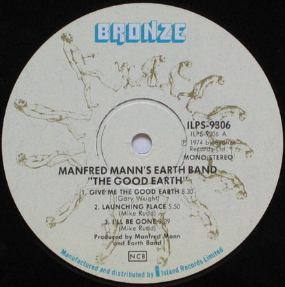Manfred Mann's Earth Band : The Good Earth (LP, Album)