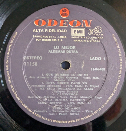 Altemar Dutra : Lo Mejor  (LP, Comp)