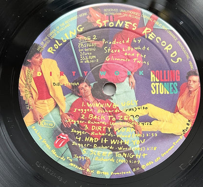 The Rolling Stones : Dirty Work (LP, Album)