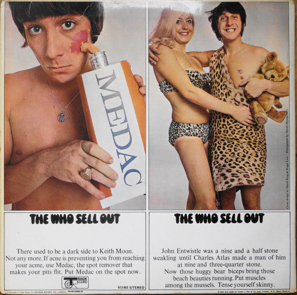 The Who : The Who Sell Out (LP, Album)