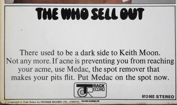 The Who : The Who Sell Out (LP, Album)