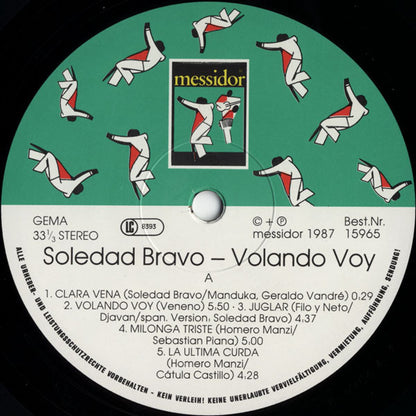 Soledad Bravo : Volando Voy (LP, Album)