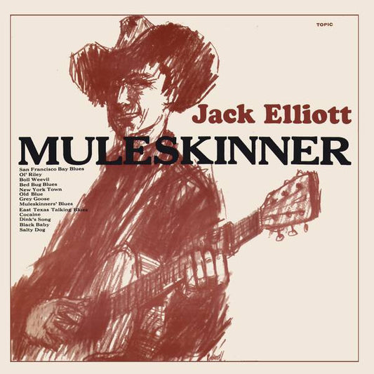 Ramblin' Jack Elliott : Muleskinner (LP, Album, RE)