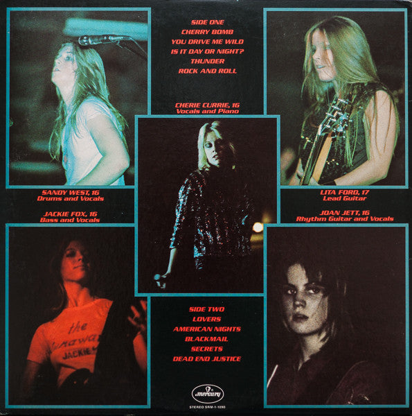 The Runaways : The Runaways (LP, Album, Gat)