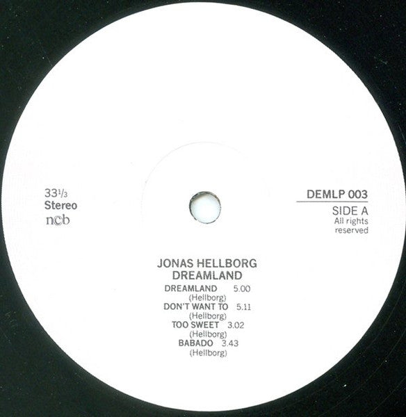 Jonas Hellborg : Dreamland (LP, Album)