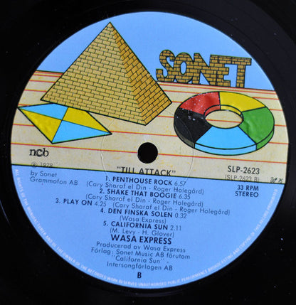 Wasa Express : Till Attack (LP, Album)