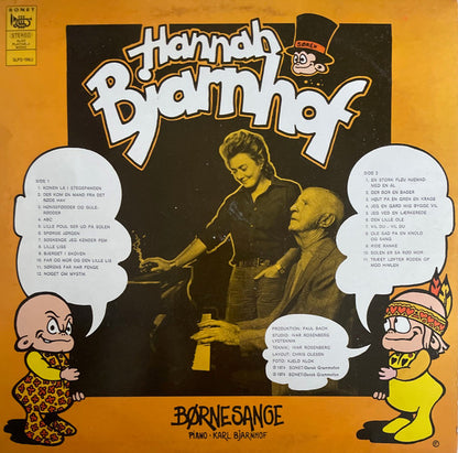 Hannah Bjarnhof : Børnesange (LP, Album)