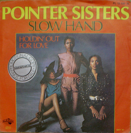 Pointer Sisters : Slow Hand (7", Single)