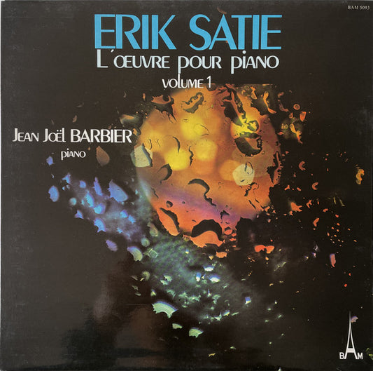 Erik Satie / Jean-Joël Barbier : L'Œuvre Pour Piano Volume 1 (LP, Album, Mono, RE, Gat)