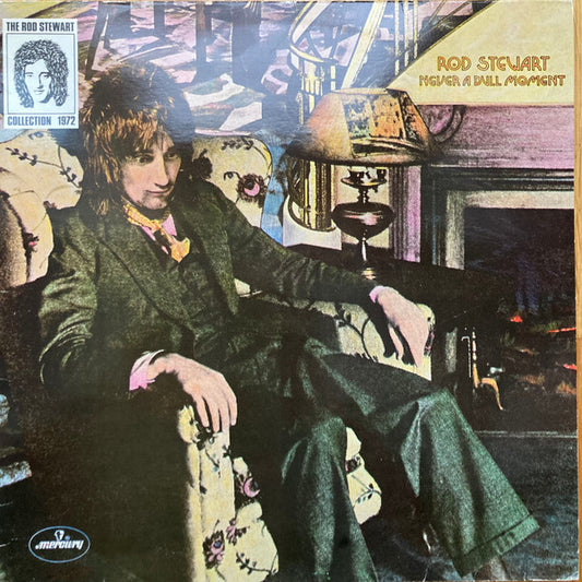Rod Stewart : Never A Dull Moment (LP, Album)