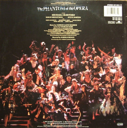 Andrew Lloyd Webber, "The Phantom Of The Opera" Original London Cast : Highlights From The Phantom Of The Opera (LP, Album)