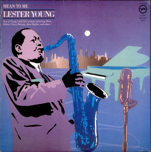 Lester Young : Mean To Me (2xLP, Album, Comp, Mono, RE, 56 )