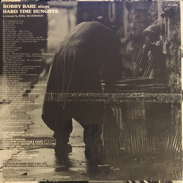 Bobby Bare : Hard Time Hungrys (LP, Album)