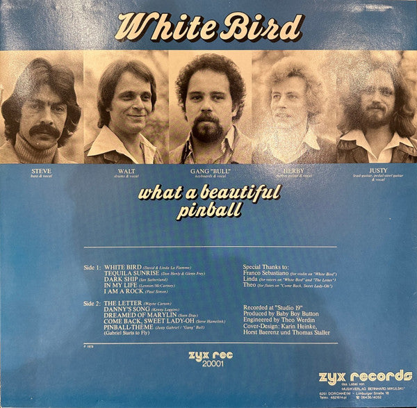 Pinball (2) : White Bird (LP, Album)