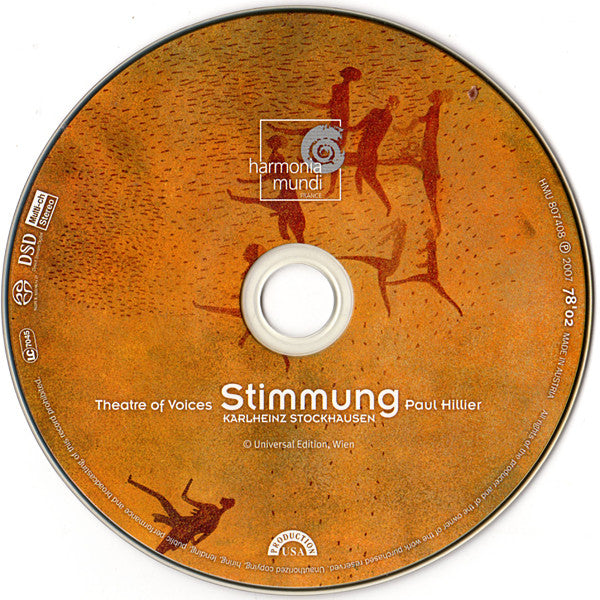 Karlheinz Stockhausen - Theatre Of Voices, Paul Hillier : Stimmung (SACD, Hybrid, Multichannel, Album)