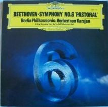 Ludwig van Beethoven / Herbert von Karajan, Berliner Philharmoniker : Symphonie Nr. 6 F-dur Op. 68 "Pastorale" (LP)