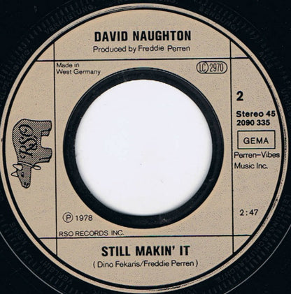 David Naughton : Makin' It (7", Single)