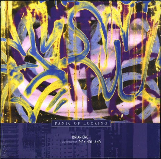Brian Eno And The Words Of Rick Holland : Panic Of Looking (12", MiniAlbum)