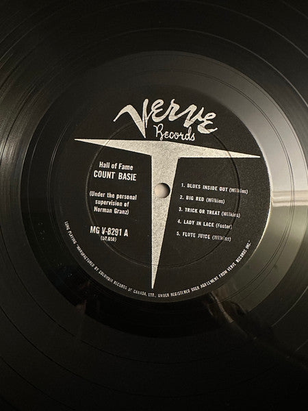 Count Basie : Hall Of Fame (LP)