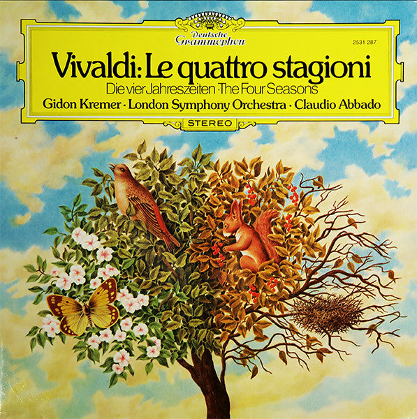 Antonio Vivaldi, Gidon Kremer ∙ London Symphony Orchestra ∙ Claudio Abbado : Le Quattro Stagioni (LP)