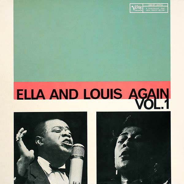 Ella Fitzgerald & Louis Armstrong : Ella And Louis Again Vol. 1 (LP, Mono, RE)