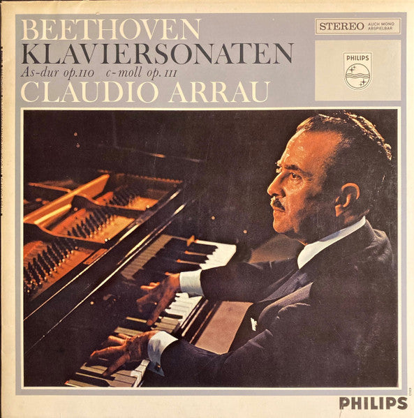 Ludwig van Beethoven / Claudio Arrau : Klaviersonaten OP.110 Und OP.111 (LP)