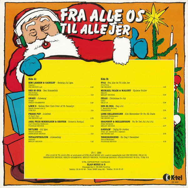 Various : Fra Alle Os Til Alle Jer (LP, Comp)