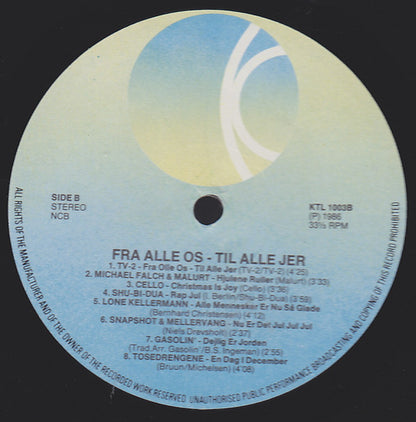 Various : Fra Alle Os Til Alle Jer (LP, Comp)