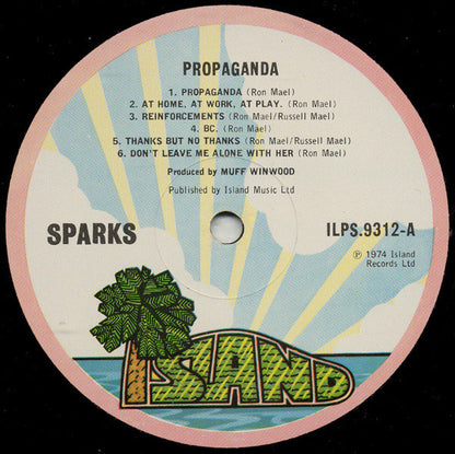 Sparks : Propaganda (LP, Album)