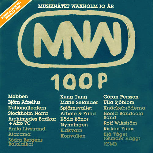 Various : Musiknätet Waxholm 10 År (2xLP, Comp)