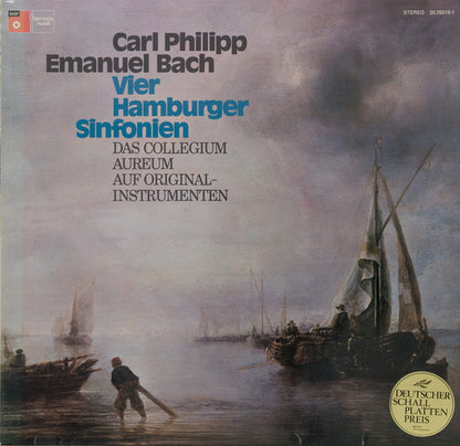 Carl Philipp Emanuel Bach - Collegium Aureum : Vier Hamburger Sinfonien (LP, Album)