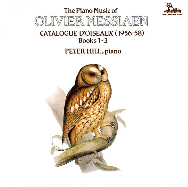 Olivier Messiaen, Peter Hill (2) : Catalogue D'Oiseaux Books 1-3 (CD, Album)