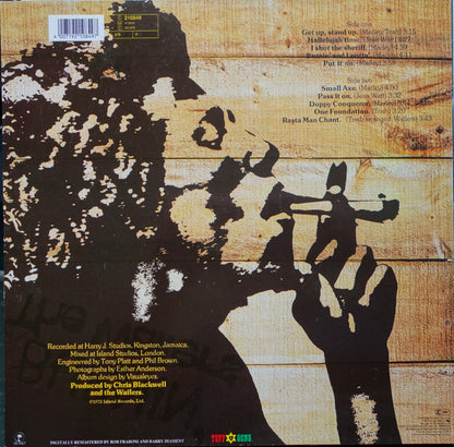 The Wailers : Burnin' (LP, Album, RE, RM)