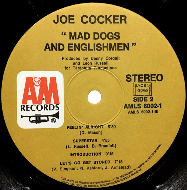 Joe Cocker : Mad Dogs & Englishmen (2xLP, Album, RP)