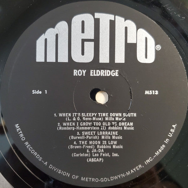 Roy Eldridge : Roy Eldridge (LP, Comp, Mono)