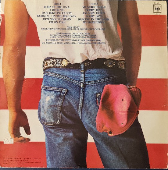 Bruce Springsteen : Born In The U.S.A. (LP, Album)