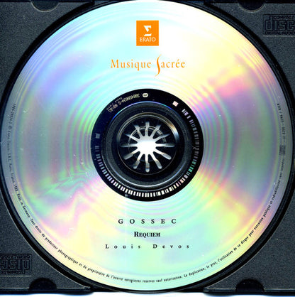 François-Joseph Gossec - Louis Devos : Requiem (CD, RE)