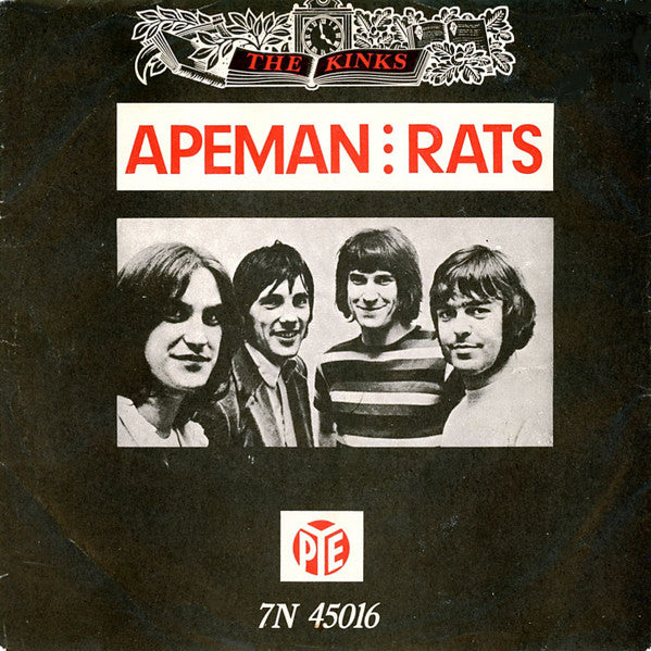 The Kinks : Apeman / Rats (7", Single, Sol)
