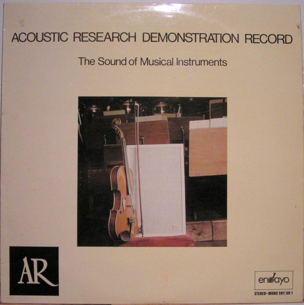 Various : Acoustic Research Demonstration Record. Vol.1: The Sound Of Musical Instruments (LP, Comp, Smplr)