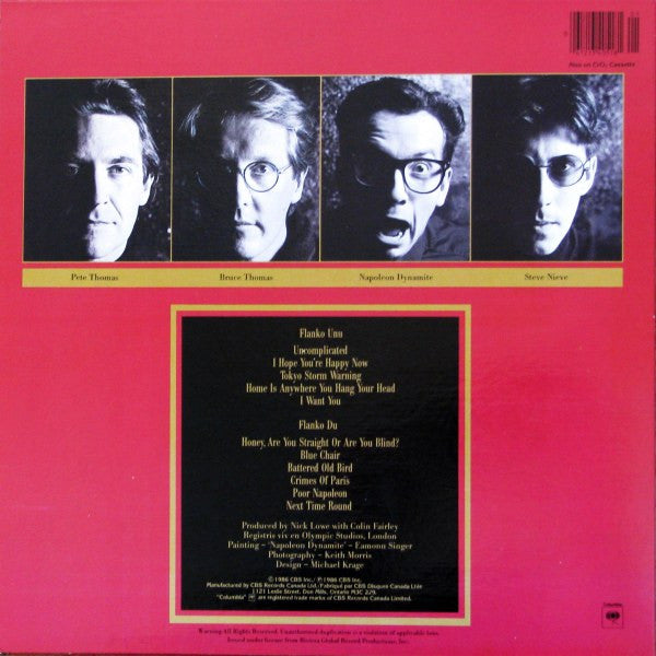 Elvis Costello & The Attractions : Blood & Chocolate (LP, Album)