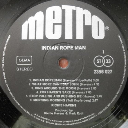 Richie Havens : Indian Rope Man (LP)