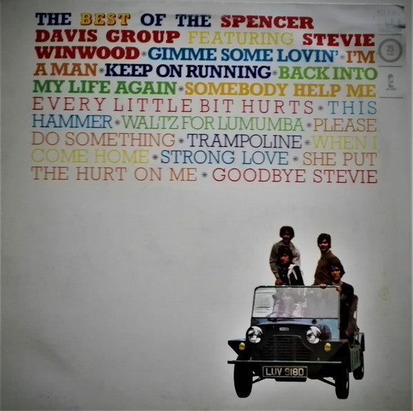 The Spencer Davis Group : The Best Of The Spencer Davis Group Featuring Steve Winwood (LP, Comp, RE, RP)