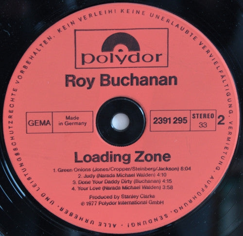 Roy Buchanan : Loading Zone (LP, Album)