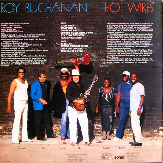 Roy Buchanan : Hot Wires (LP, Album)