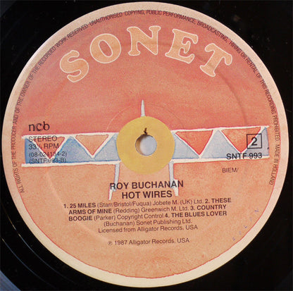 Roy Buchanan : Hot Wires (LP, Album)