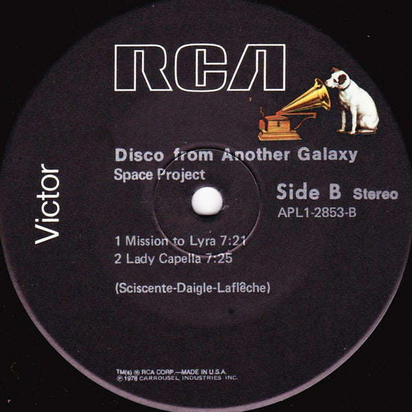 Space Project : Disco From Another Galaxy (LP, Album)