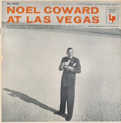 Noël Coward : Noel Coward At Las Vegas (LP, Album, Mono)