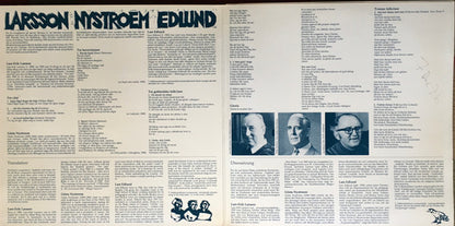 Kungliga Musikhögskolans Kammarkör, Eric Ericson / Lars-Erik Larsson, Gösta Nystroem, Lars Edlund : Musikhögskolans Kammarkör (LP)