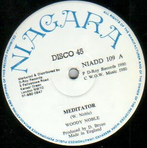 Woody Noble / Ringo (5) : Meditator / Bunny Rygin (12")